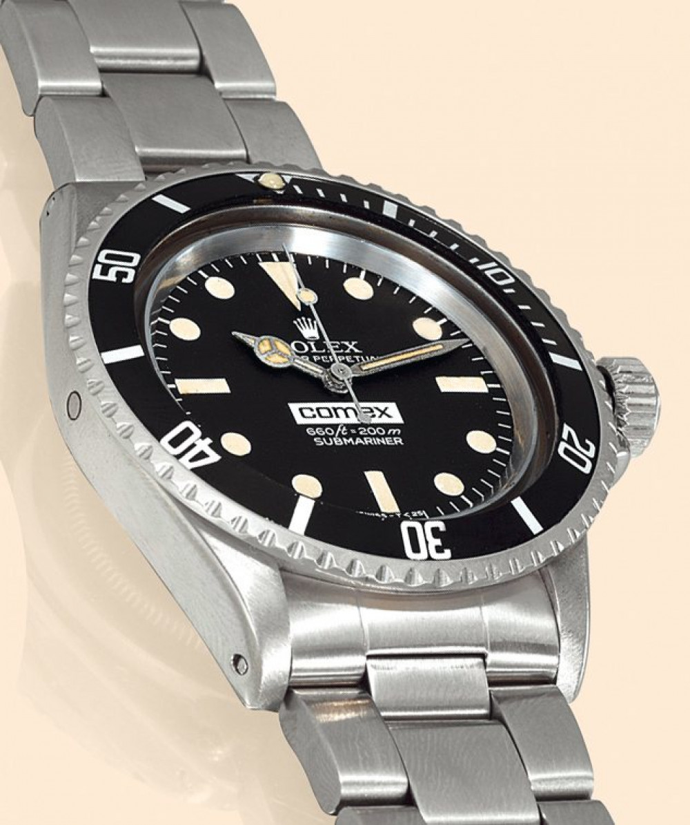 Zegarek firmy Rolex, model Comex Submariner