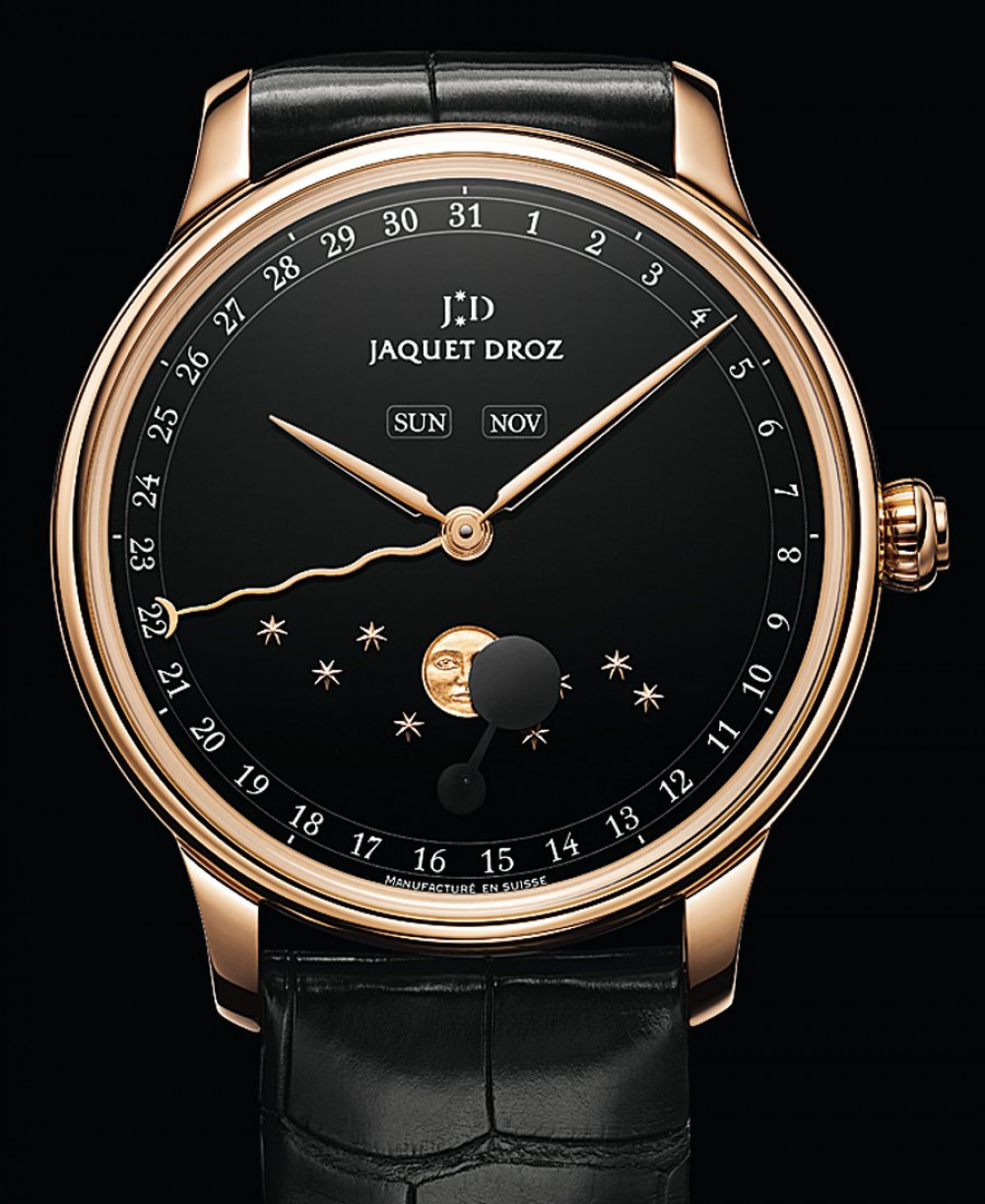 Jaquet Droz model The Eclipse z kolekcji Majestic Beijing , nr ref. J012633202 , koperta czerwone złoto