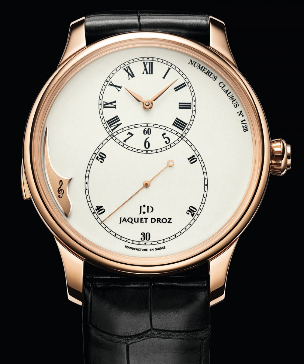 Zegarek firmy Jaquet Droz, model Grande Seconde Minute Repeater