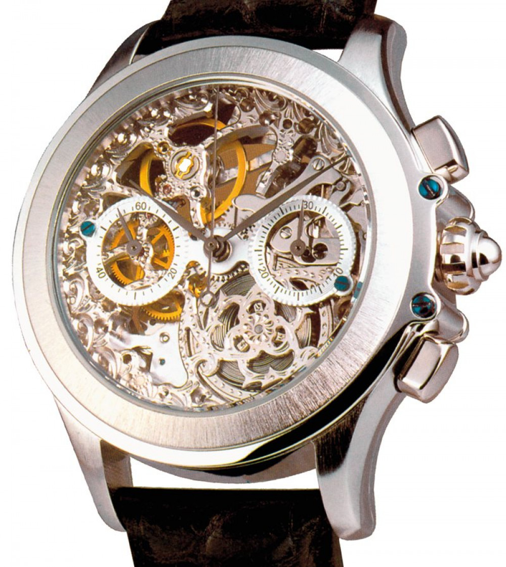 Zegarek firmy AD-Chronographen, model Skeletto