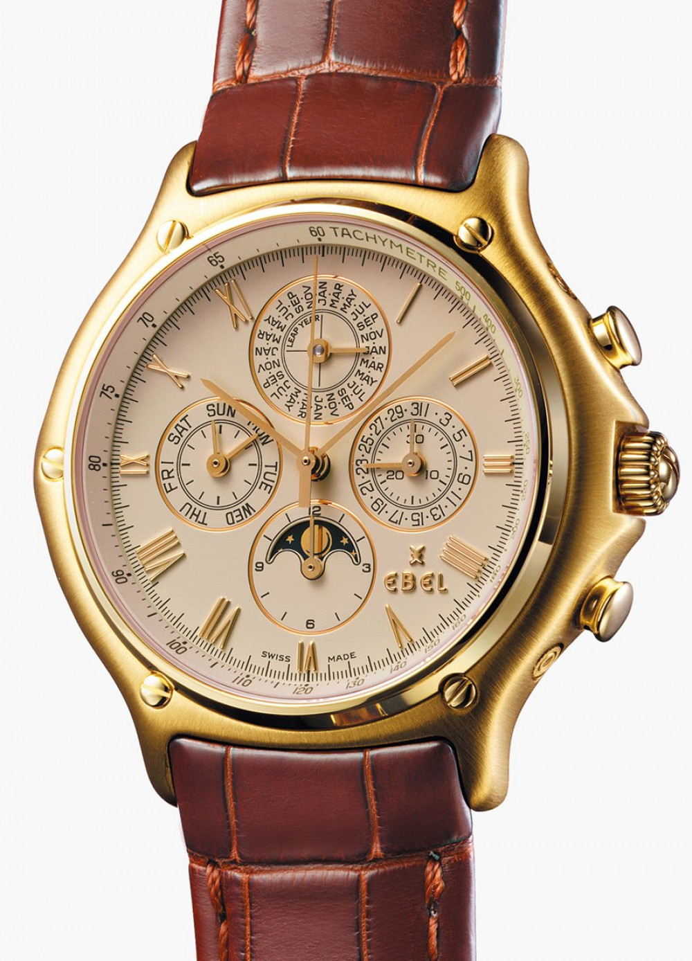 Zegarek firmy Ebel, model Chronograph mit Ewigem Kalender