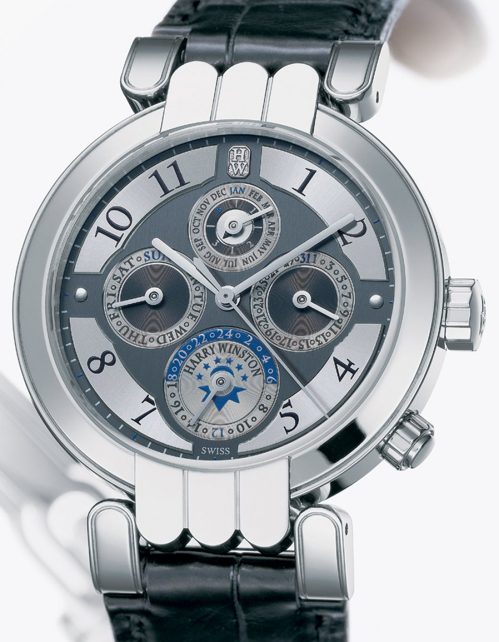 Zegarek firmy Harry Winston, model Ewiger Kalender Timezone
