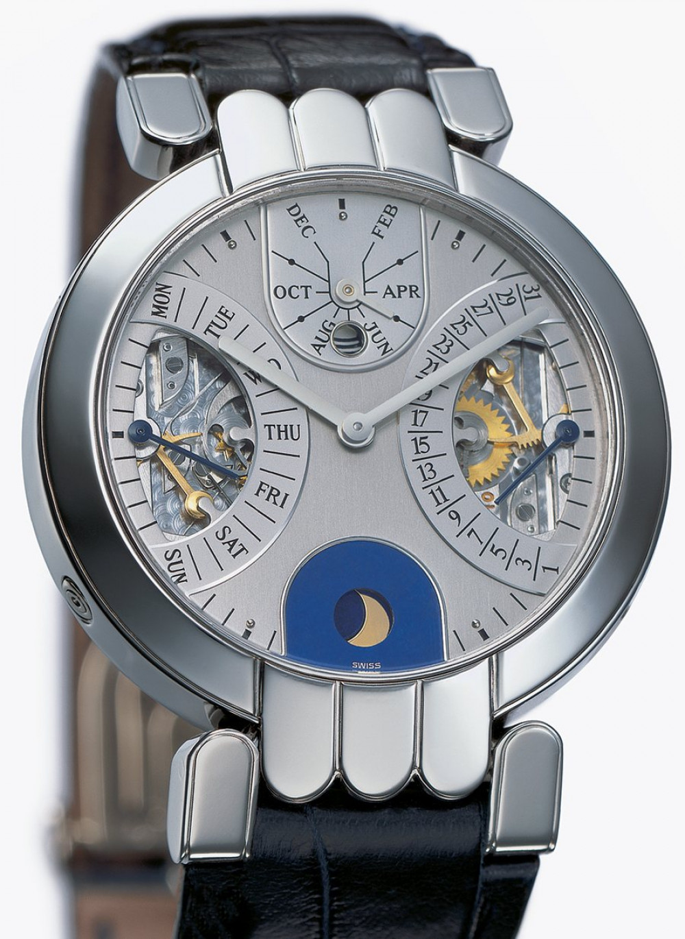 Zegarek firmy Harry Winston, model Perpetual Calendar