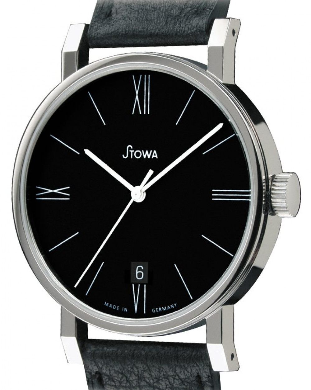 Zegarek firmy Stowa, model Antea automatik schwarz Römer Datum