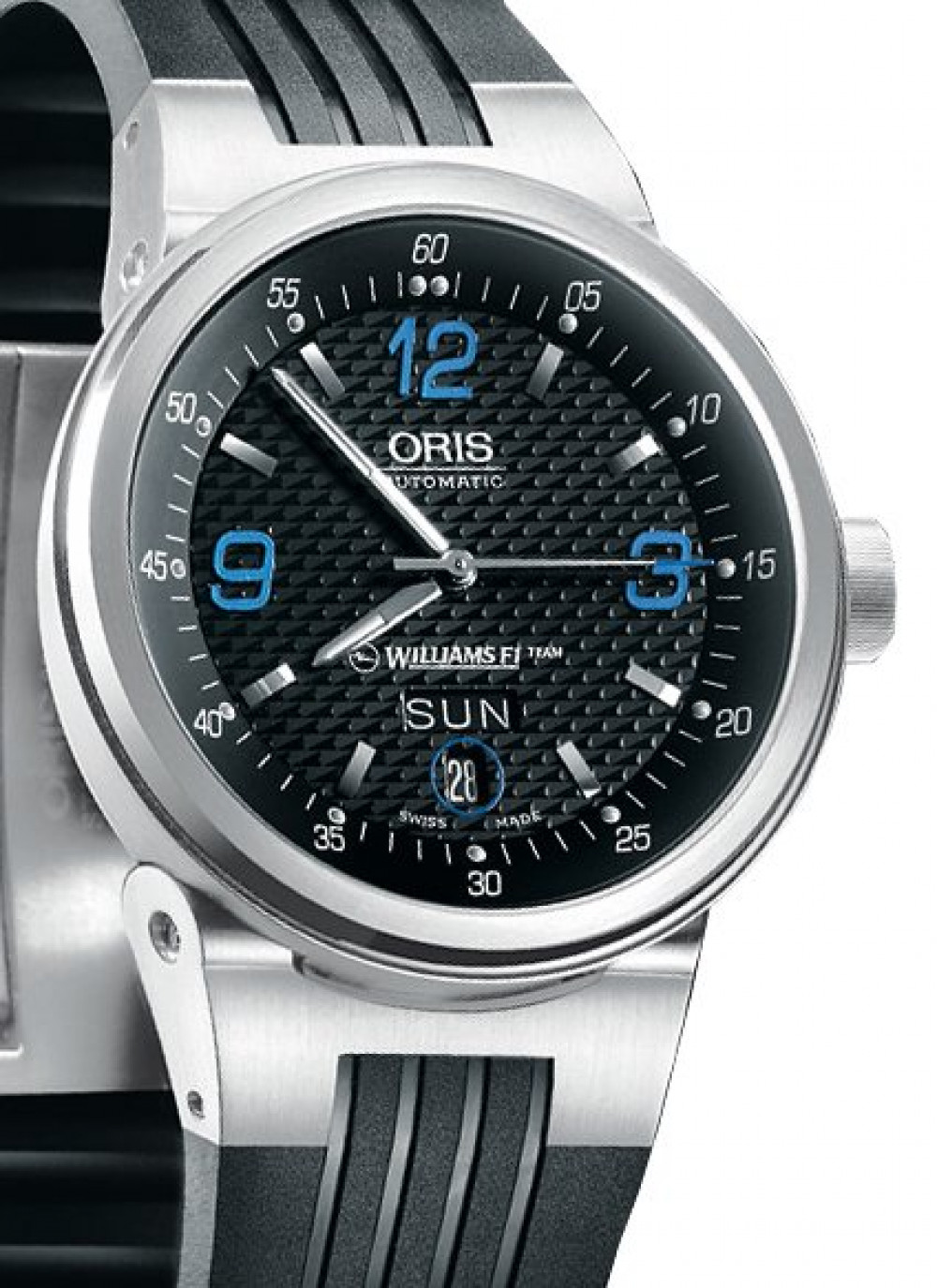 Zegarek firmy Oris, model Williams F1 Teamd Day Date