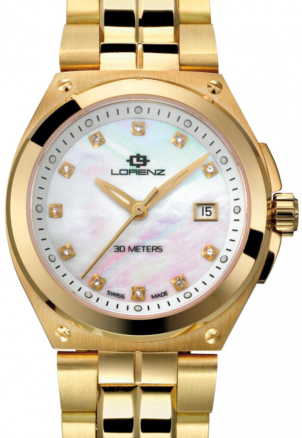 Zegarek firmy Lorenz, model Aquitania Gold Ladies
