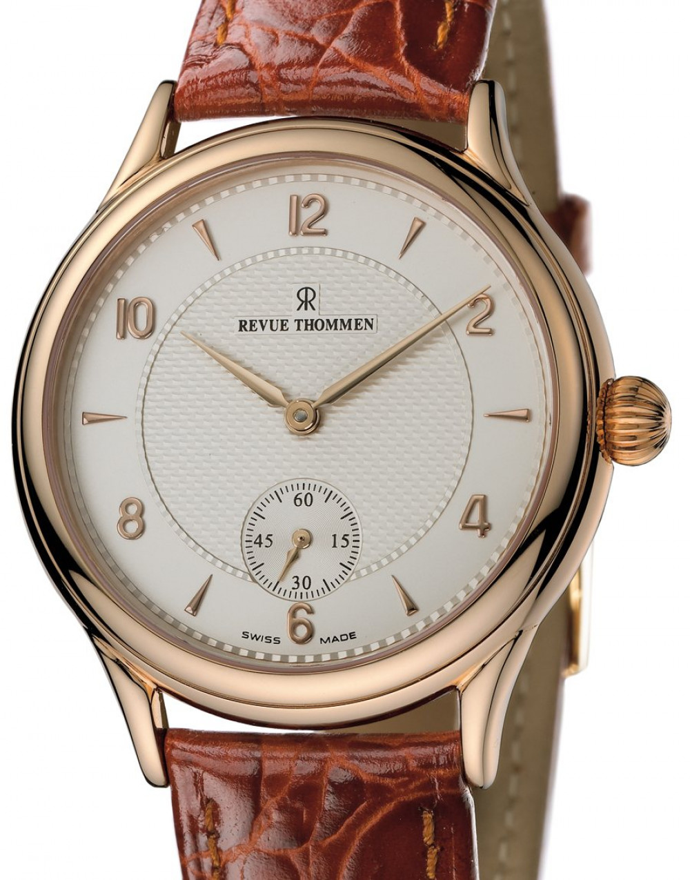 Revue Thommen model GT 1885 z kolekcji Traditional Line , nr ref. 13750.3528 (137.503.528) , koperta różowe złoto