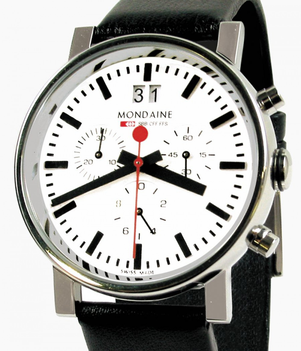 Zegarek firmy Mondaine Watch, model Big Date