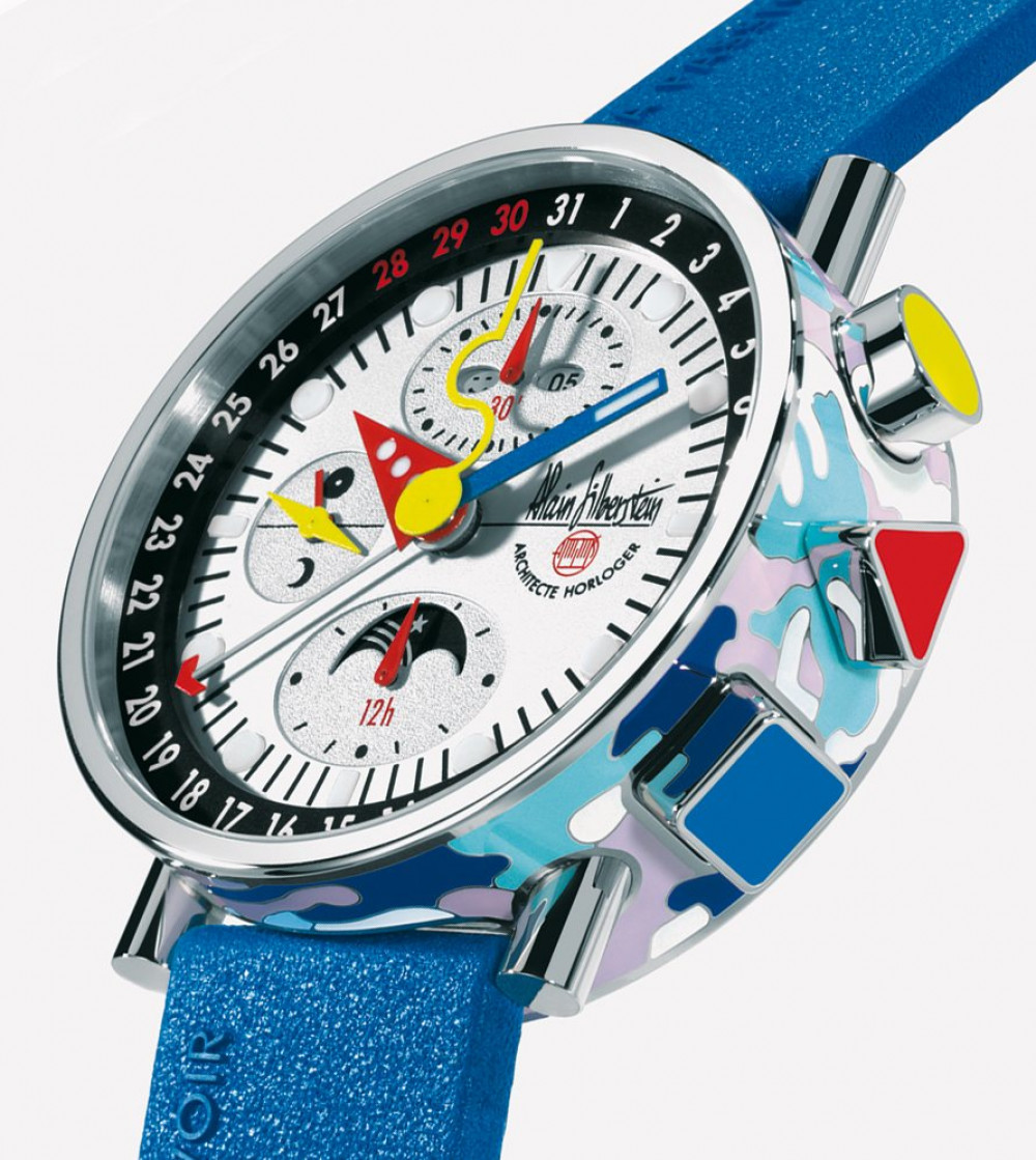Zegarek firmy Alain Silberstein, model Krono Bauhaus 2
