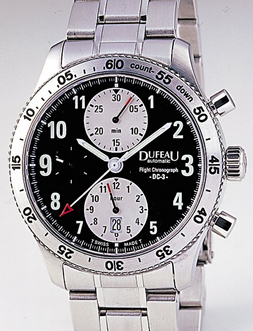 Zegarek firmy Dufeau, model Flight-Chronograph DC-3