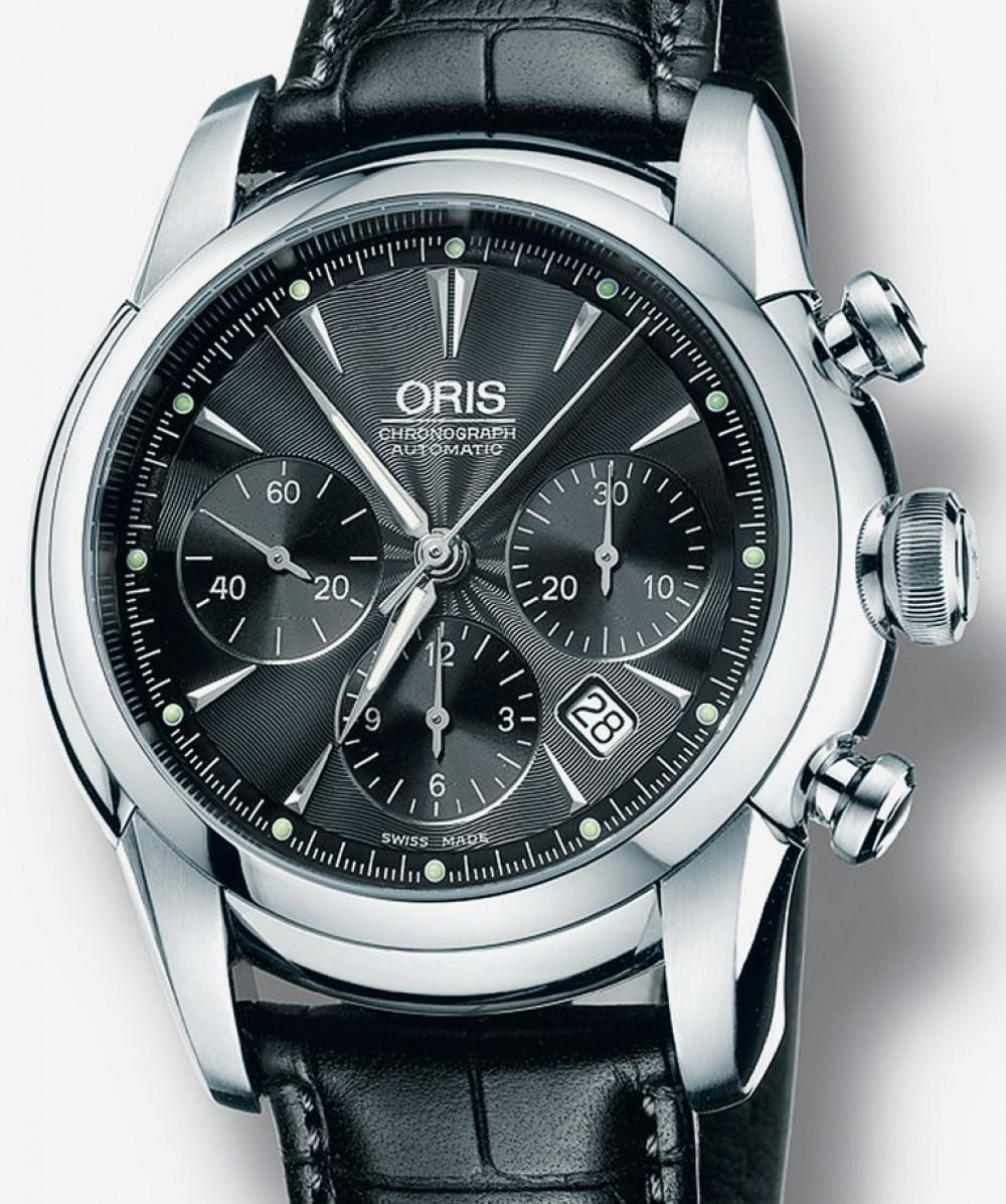 Zegarek firmy Oris, model Artelier Chronograph