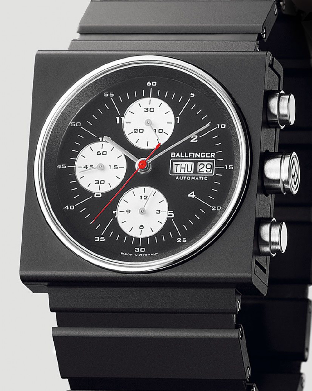 Zegarek firmy BALLFINGER, model Chronograph black / black dial