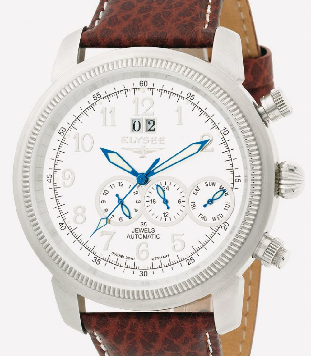 Zegarek firmy Elysee, model Automatik-Chronograph mit Mondphase