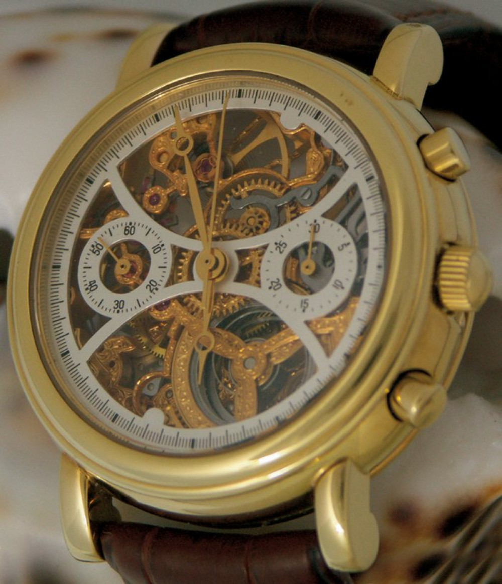 Zegarek firmy Kurt Schaffo, model Chronograph Skelett