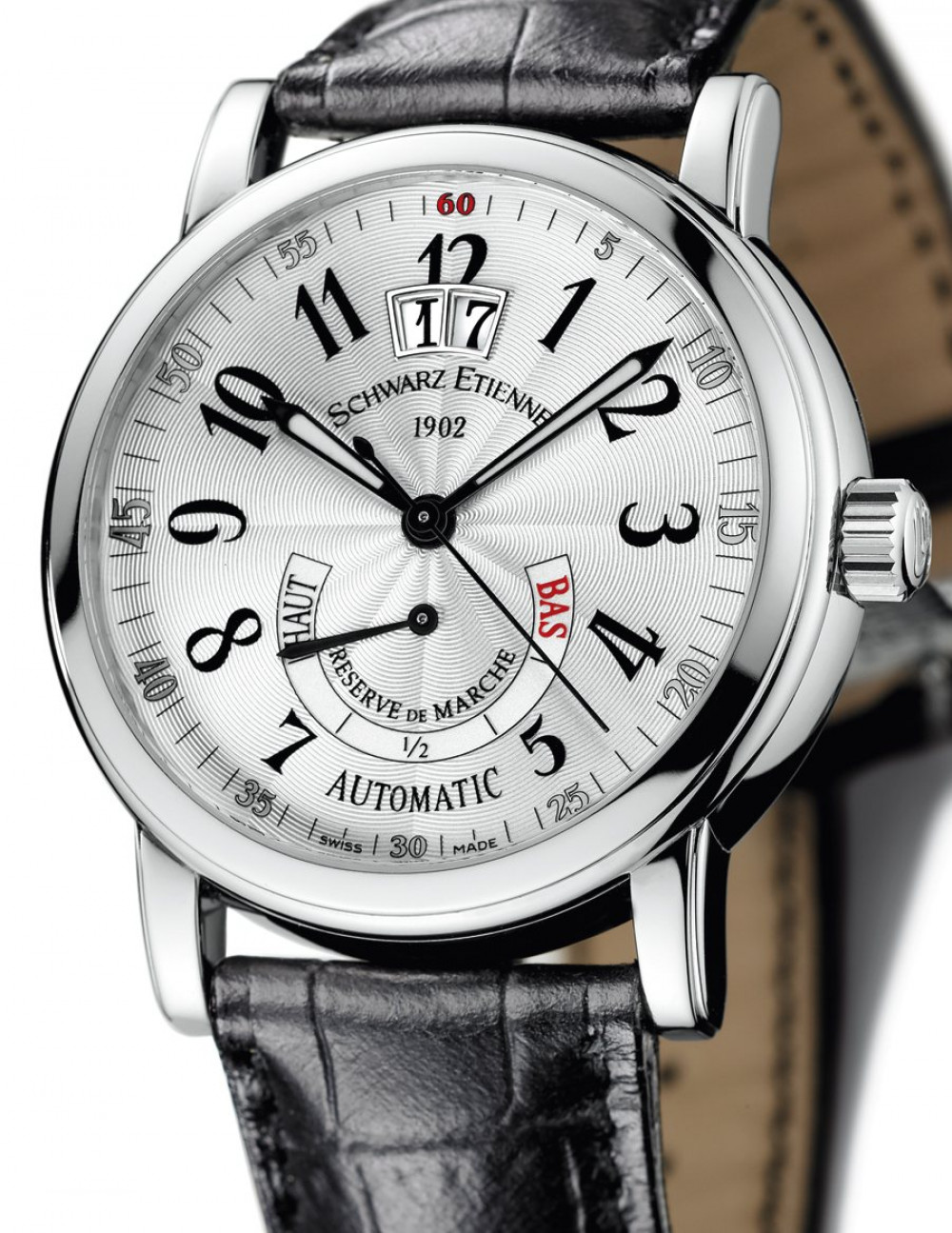 Zegarek firmy Schwarz Etienne, model Gangreserve