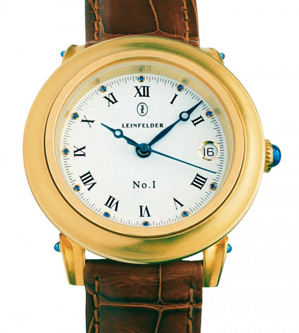 Zegarek firmy Leinfelder Uhren München, model Leinfelder No I
