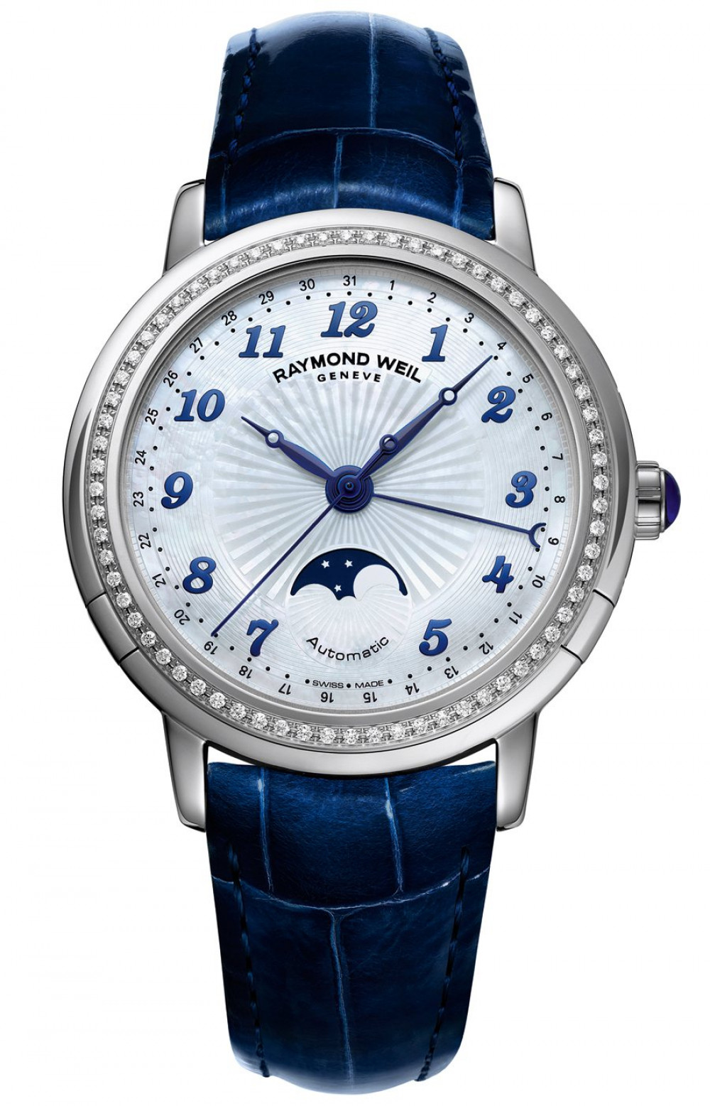 Raymond Weil model Maestro z kolekcji Maestro , nr ref. 2739-LS3-05909 , koperta pozłacana stal nierdzewna