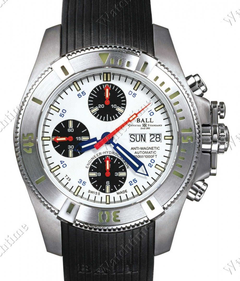 Zegarek firmy Ball Watch USA, model Engineer Hydrocarbon Chronograph