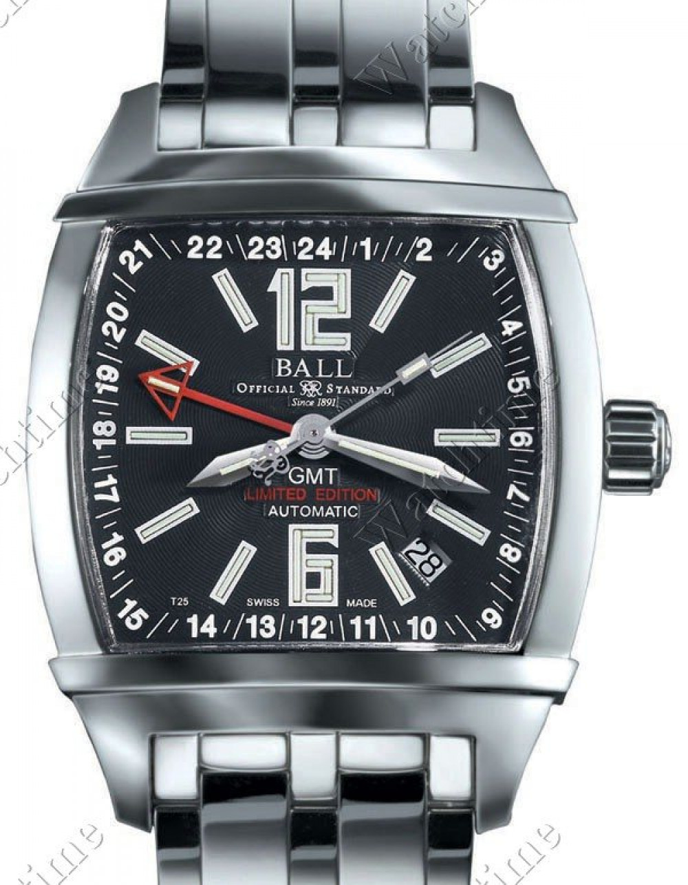 Zegarek firmy Ball Watch USA, model Conductor GMT