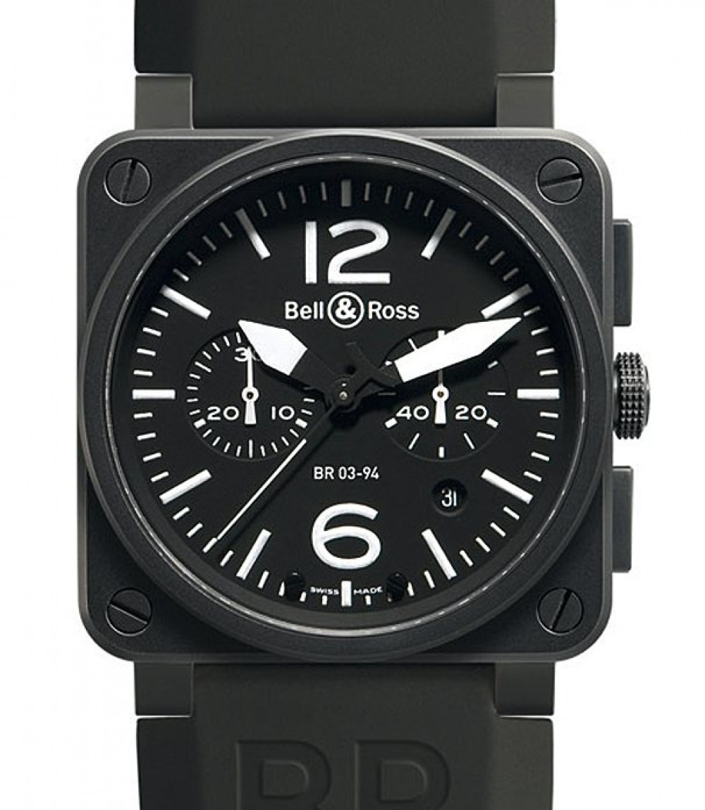 Zegarek firmy Bell & Ross, model BR 03 - 94 Carbon