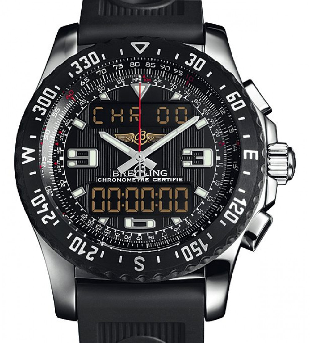 Breitling model Airwolf Raven z kolekcji Professional , nr ref. A78364 , koperta stal nierdzewna