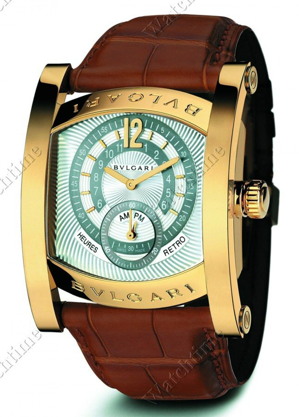 Zegarek firmy Bulgari, model Assioma Petite Complication