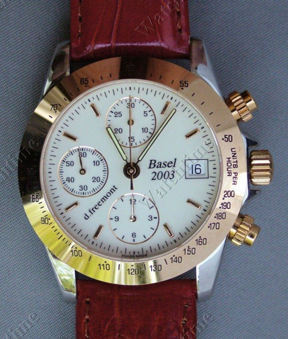 Zegarek firmy d.freemont Swiss Watch, model Basel Two-Tone