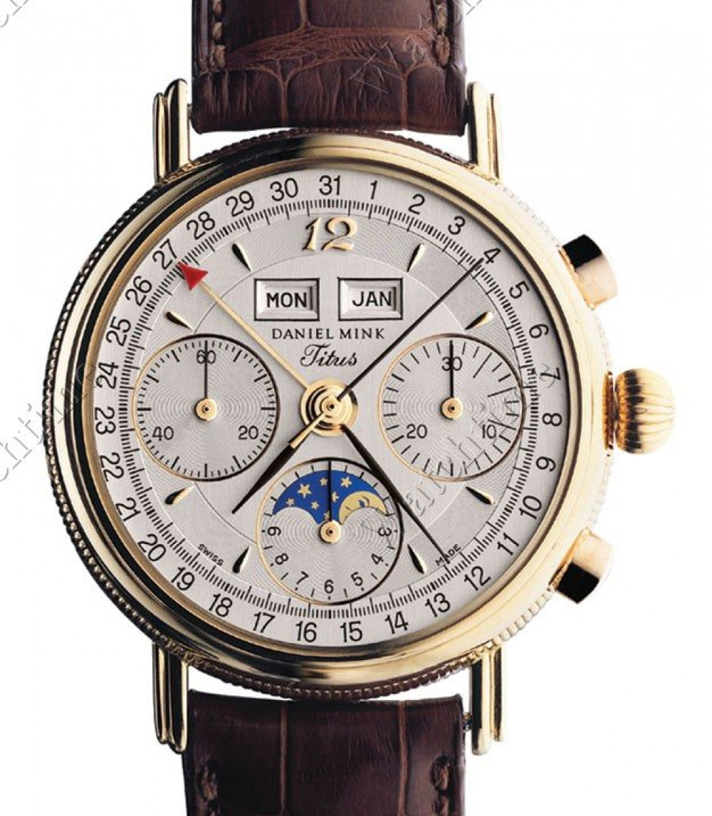 Zegarek firmy Daniel Mink, model Gold Titus Chrono