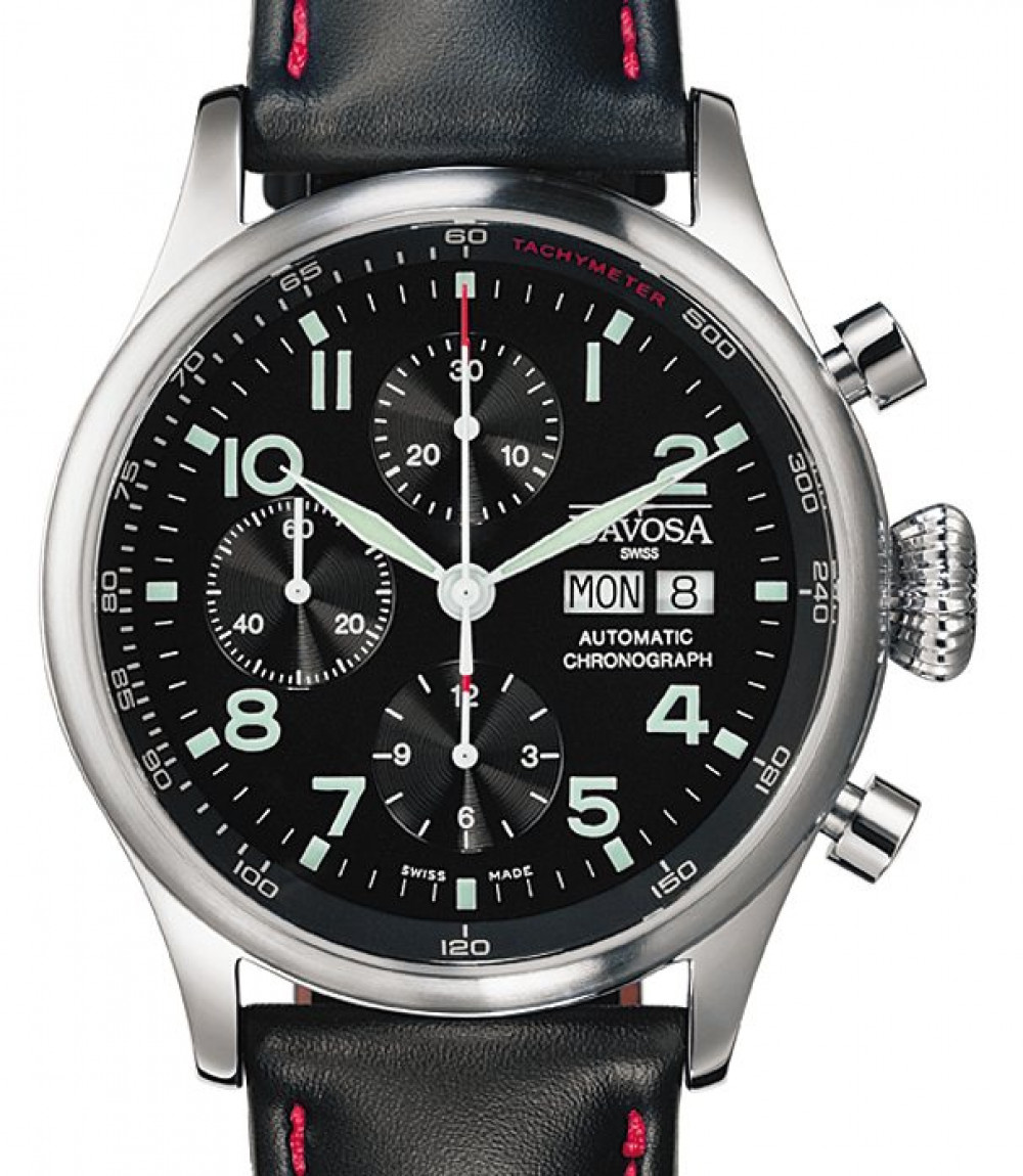 Zegarek firmy Davosa, model Rallye Pilot Chronographen