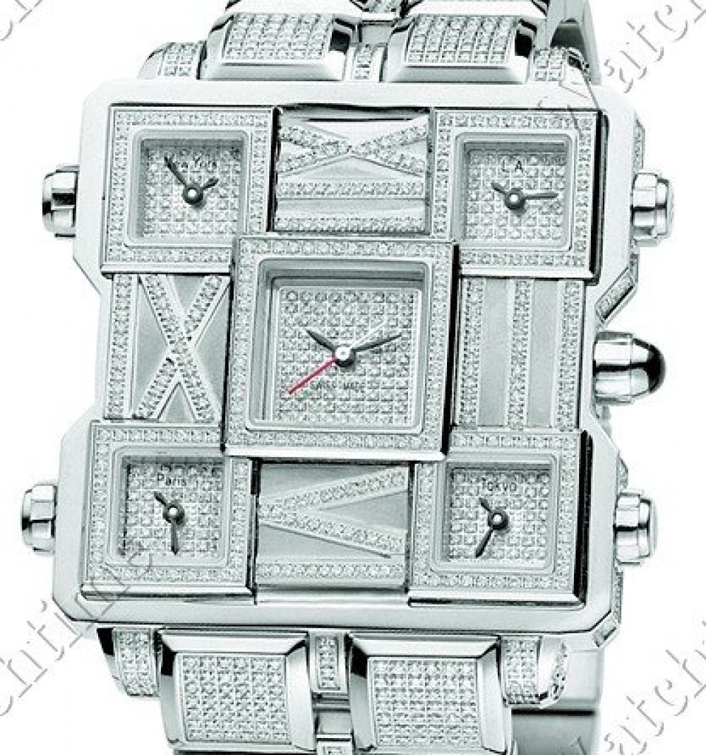 Zegarek firmy Elini, model Squareworld Extra Full