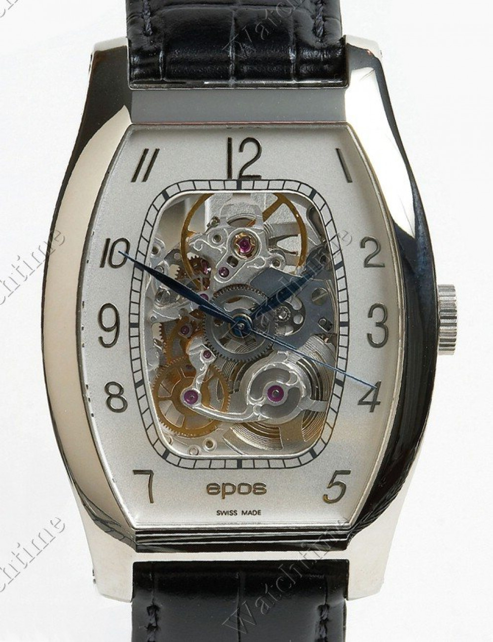 Zegarek firmy Epos, model Classic Tonneau Skeleton