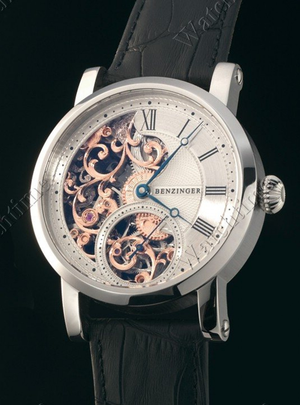 Zegarek firmy Benzinger Uhrenunikate, model 3/4 Skeleton