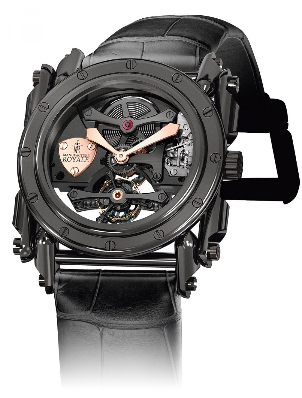 Zegarek firmy Manufacture Royale, model Androgyne Fullblack