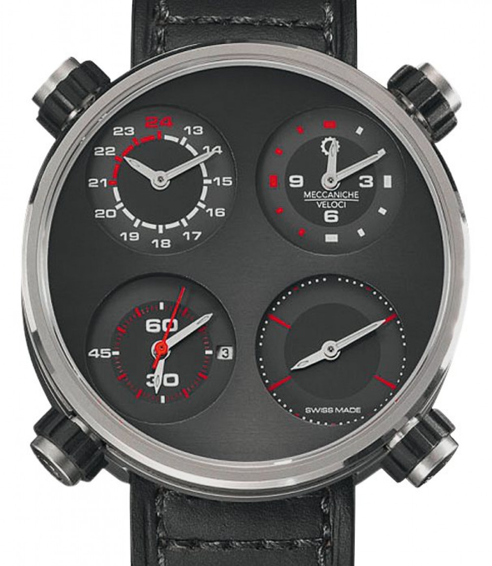 Zegarek firmy Meccaniche Veloci, model Quattro Valvole 48 Classic