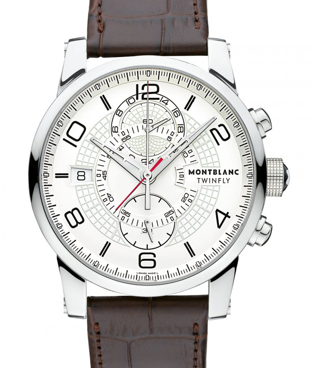 Zegarek firmy Montblanc, model TimeWalker TwinFly Chronograph