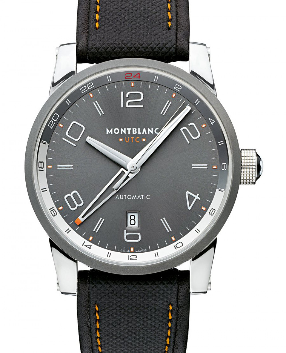 Zegarek firmy Montblanc, model TimeWalker Voyager UTC