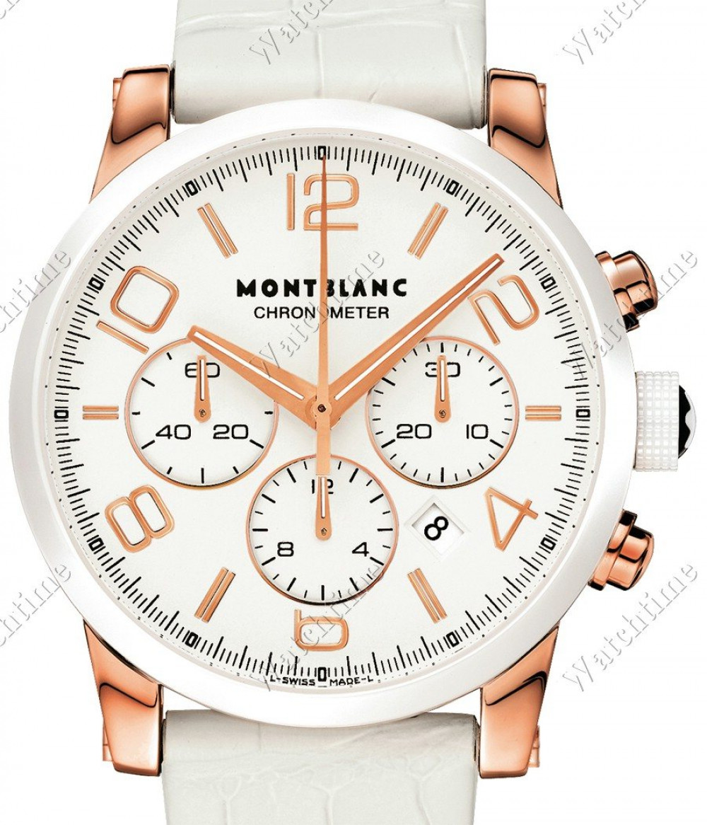 Zegarek firmy Montblanc, model TimeWalker Red Gold Ceramic Chronograph Automatic