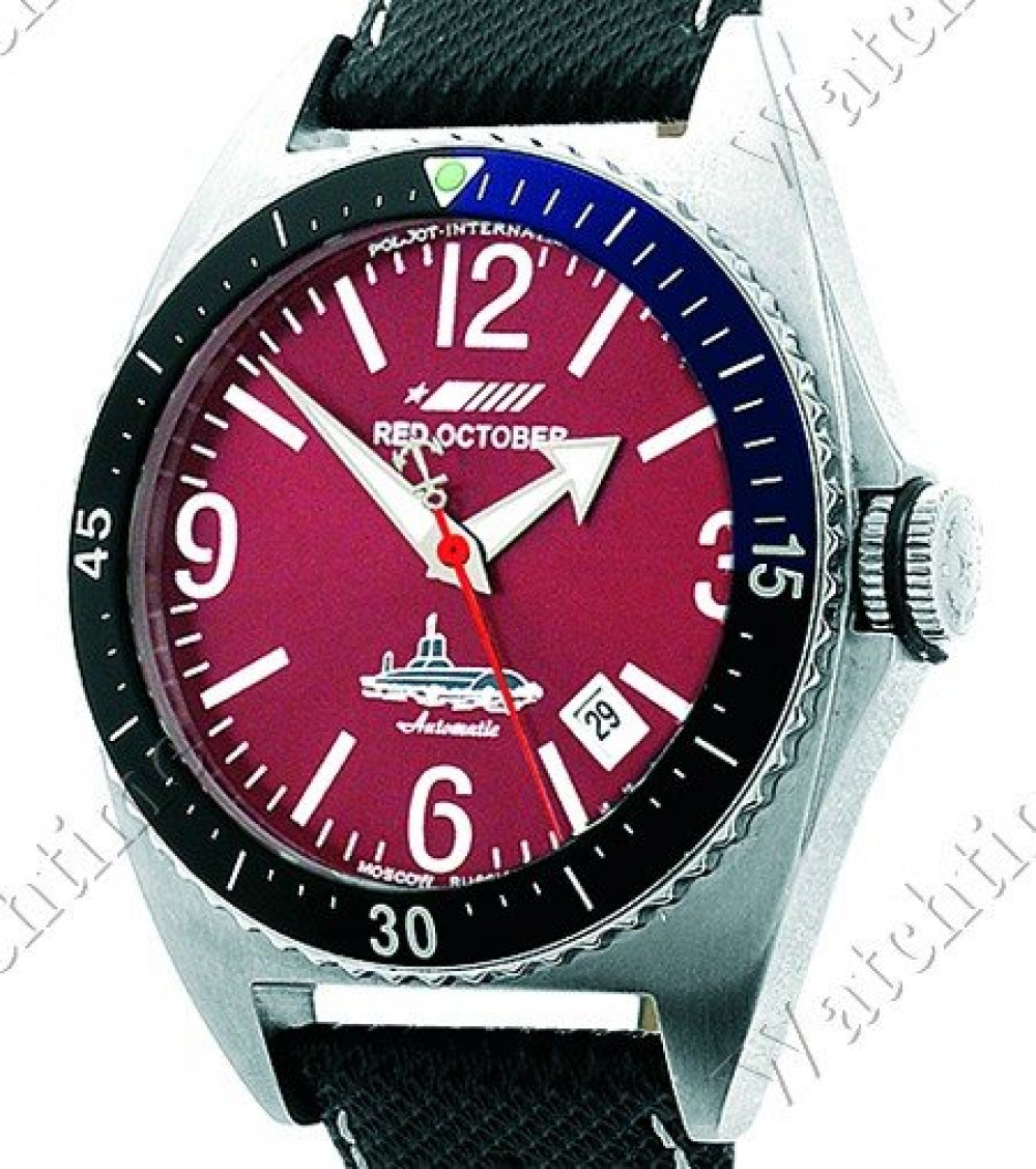Zegarek firmy Poljot International, model Red October