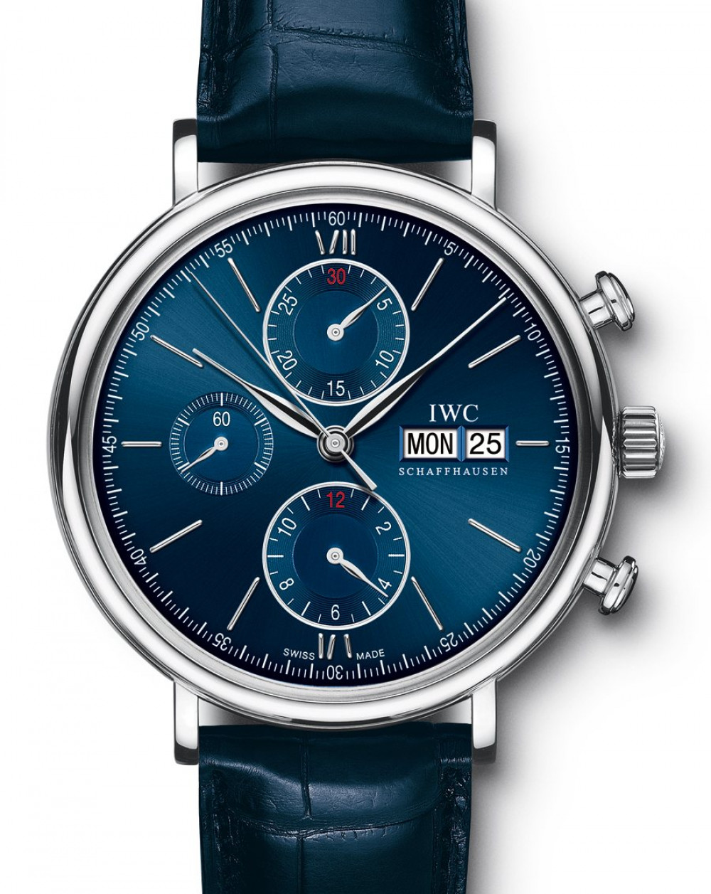 IWC model Portofino Chronograph Edition Laureus Sport for good Foundation z kolekcji Portofino , nr ref. IW391019 , koperta stal nierdzewna