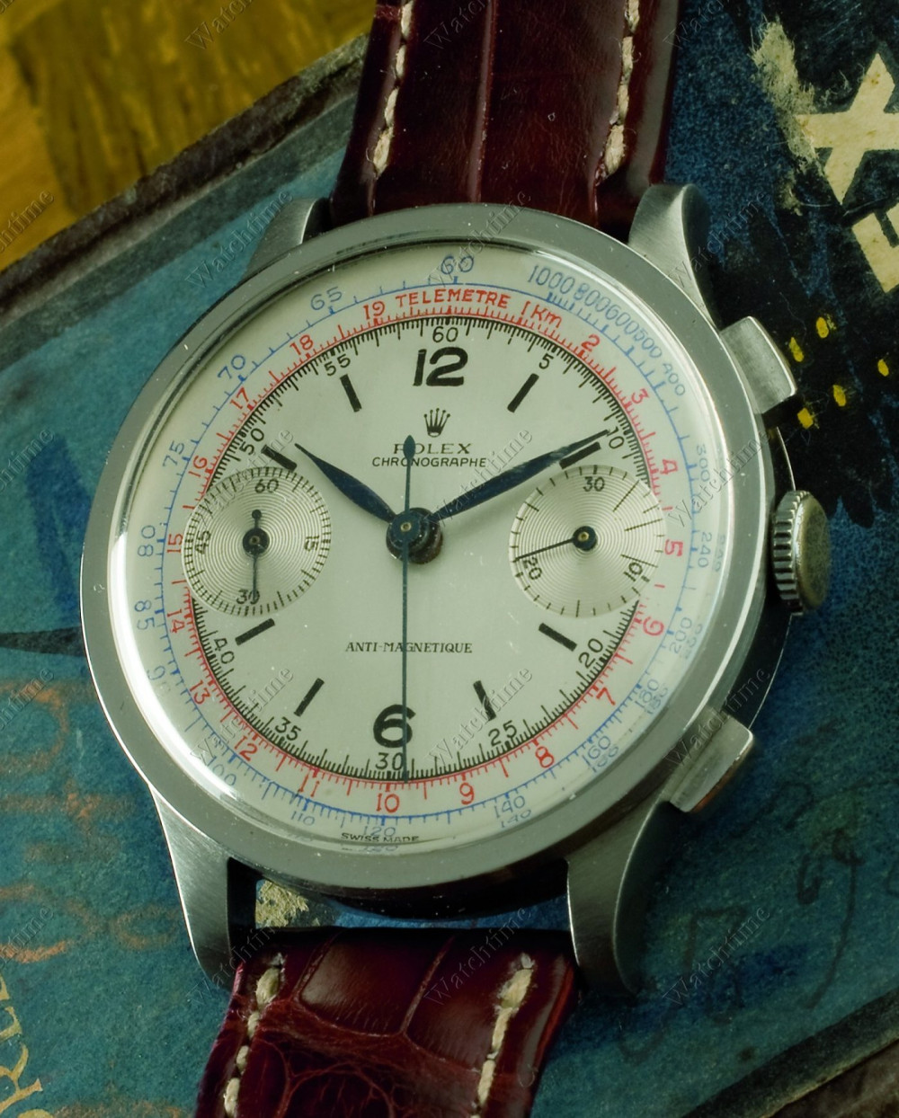 Zegarek firmy Rolex, model Rolex-Sportfahrer-Chronograph