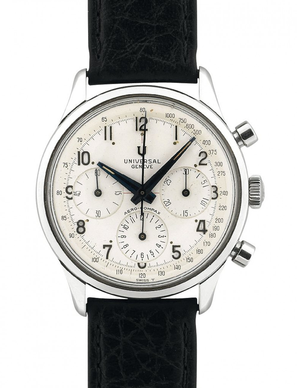 Zegarek firmy Universal Genève, model Aero-Compax Chronograph 1960