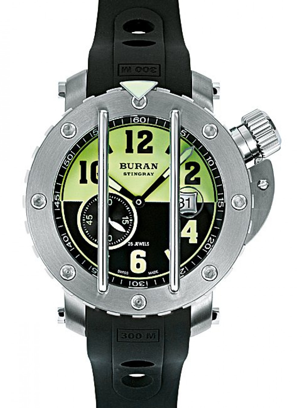 Zegarek firmy Buran Swiss made, model Buran Stingray