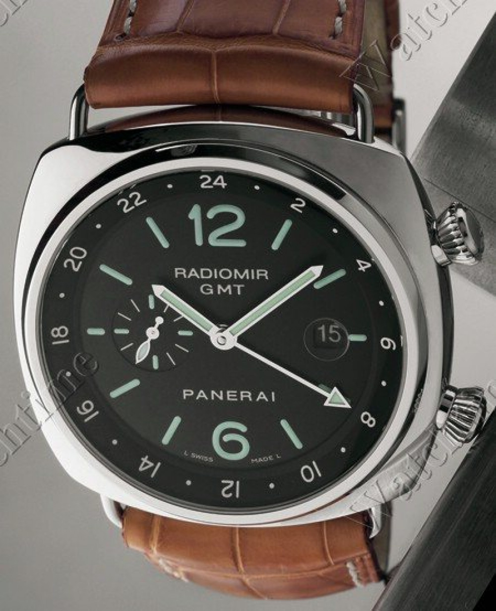 Zegarek firmy Panerai, model Radiomir GMT/Alarm