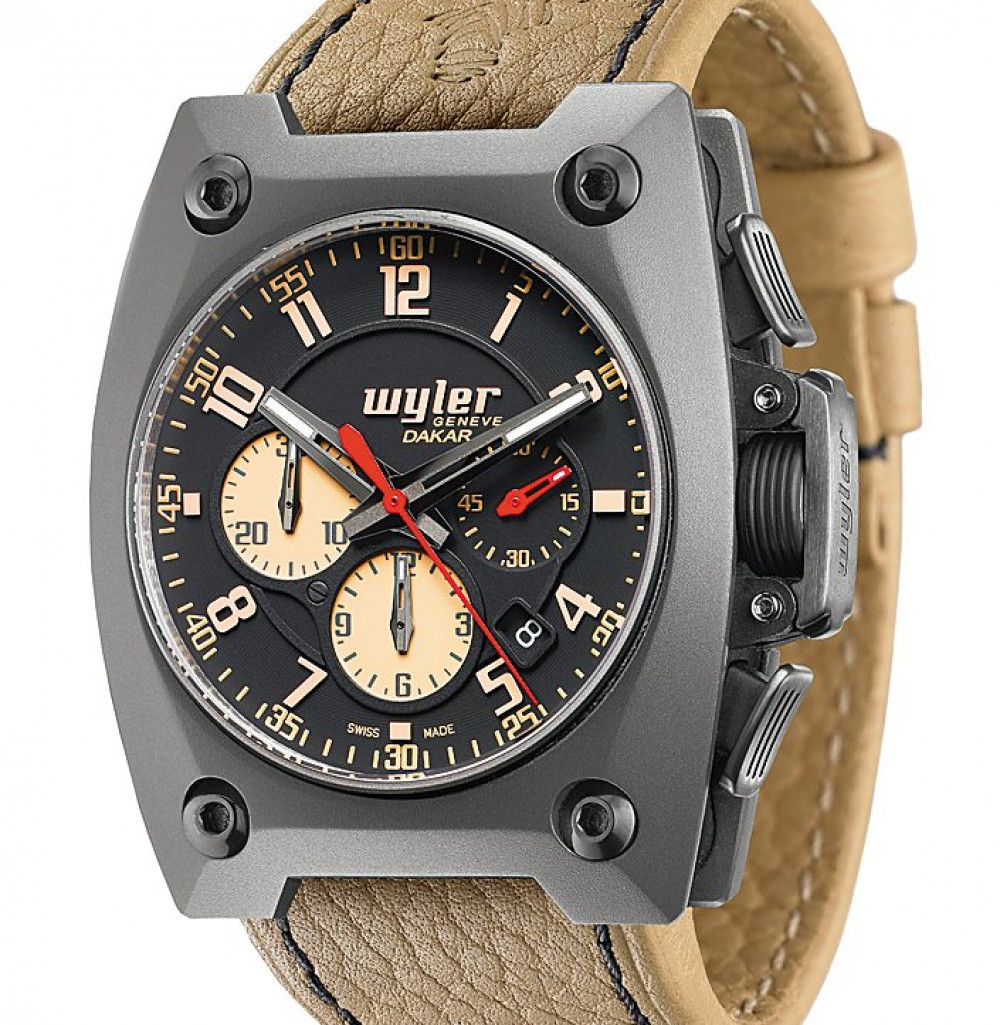 Zegarek firmy Wyler, model Code-R Dakar Chronograph