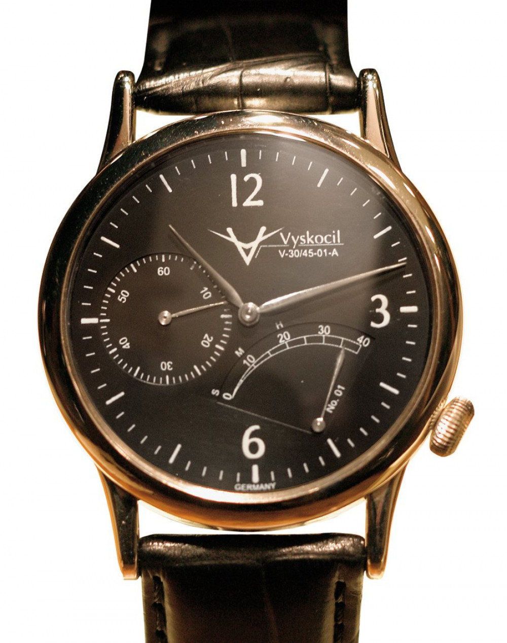 Zegarek firmy Vyskocil, model V-30/45-01-A