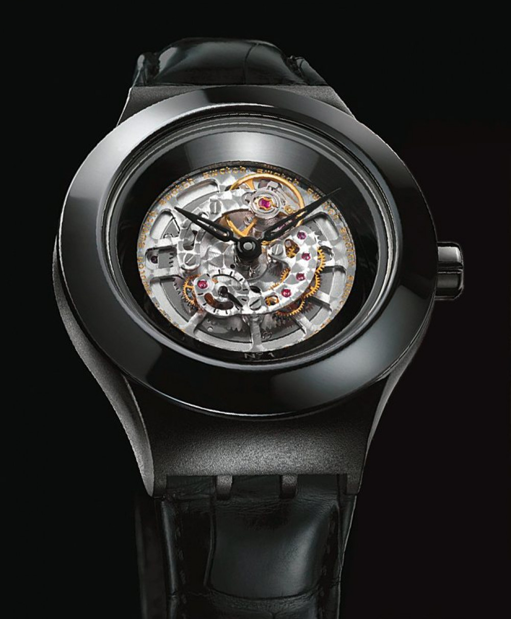 Zegarek firmy Swatch, model Diaphane One