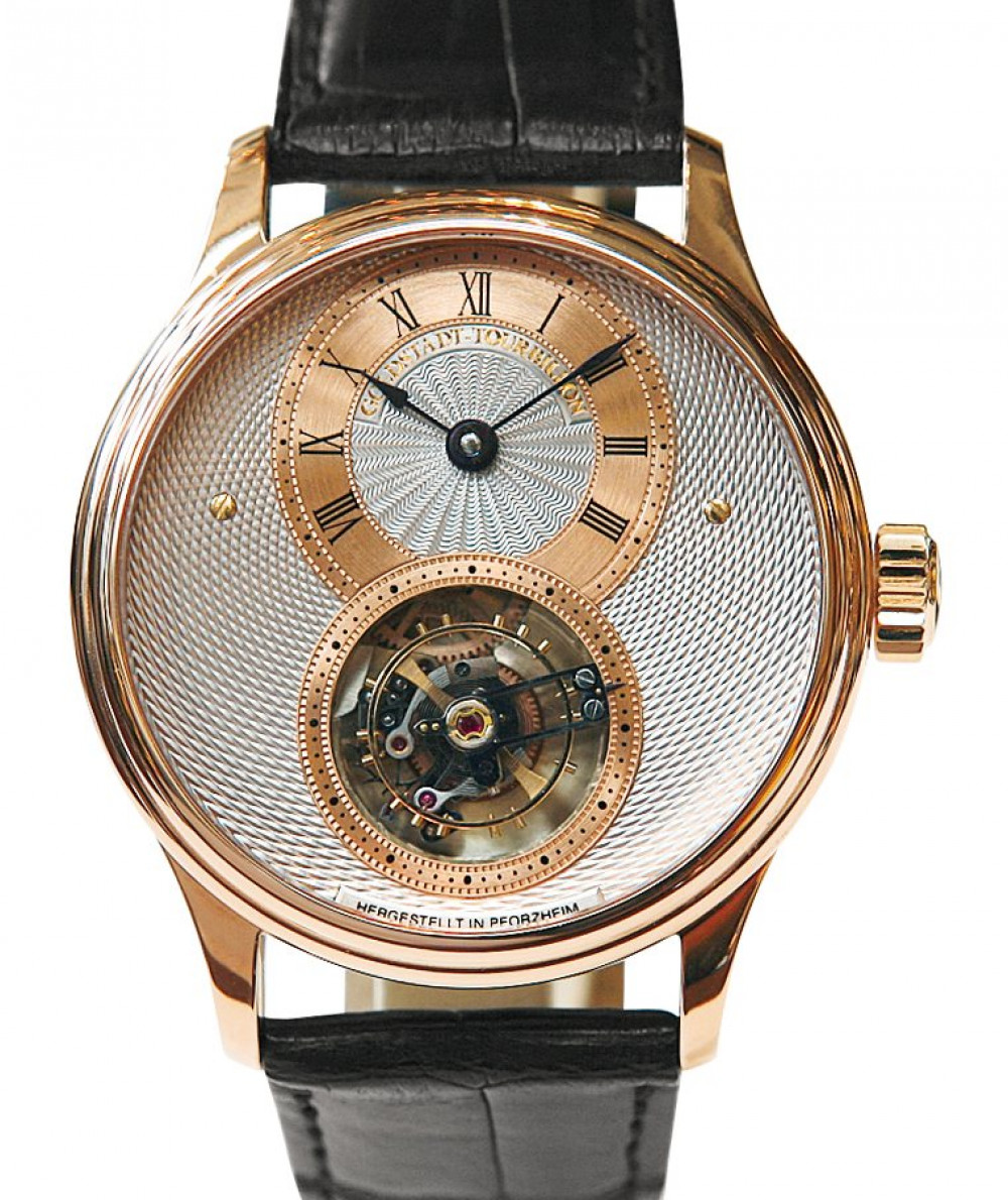 Zegarek firmy Wilhelm Rieber, model Goldstadt Tourbillon