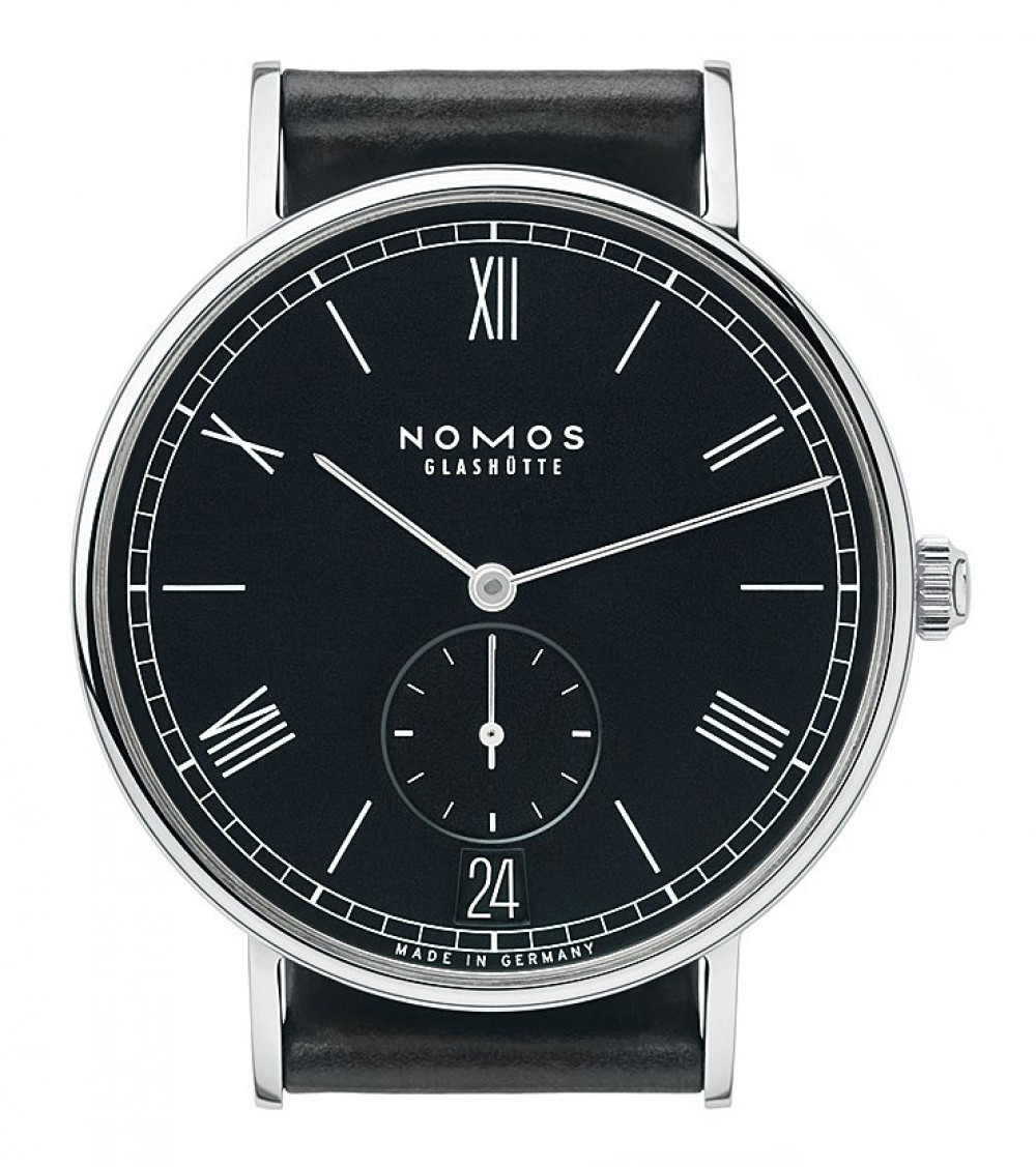Zegarek firmy Nomos Glashütte, model Ludwig Automatik Datum anthrazit