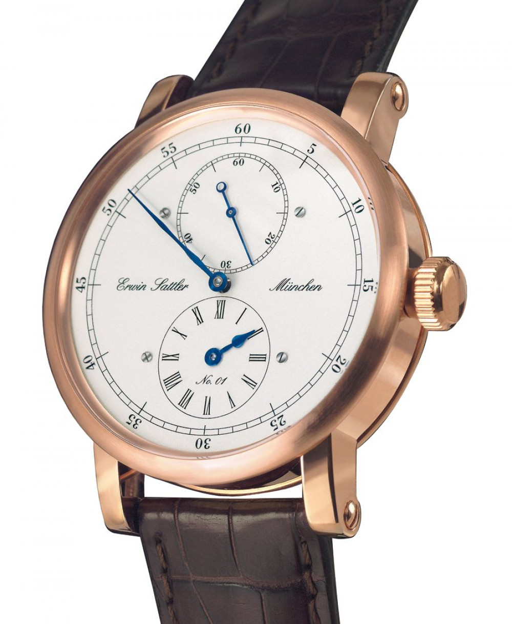 Zegarek firmy Erwin Sattler, model Regulateur Classica Secunda - Trilogie - 50 Jahre Sattler