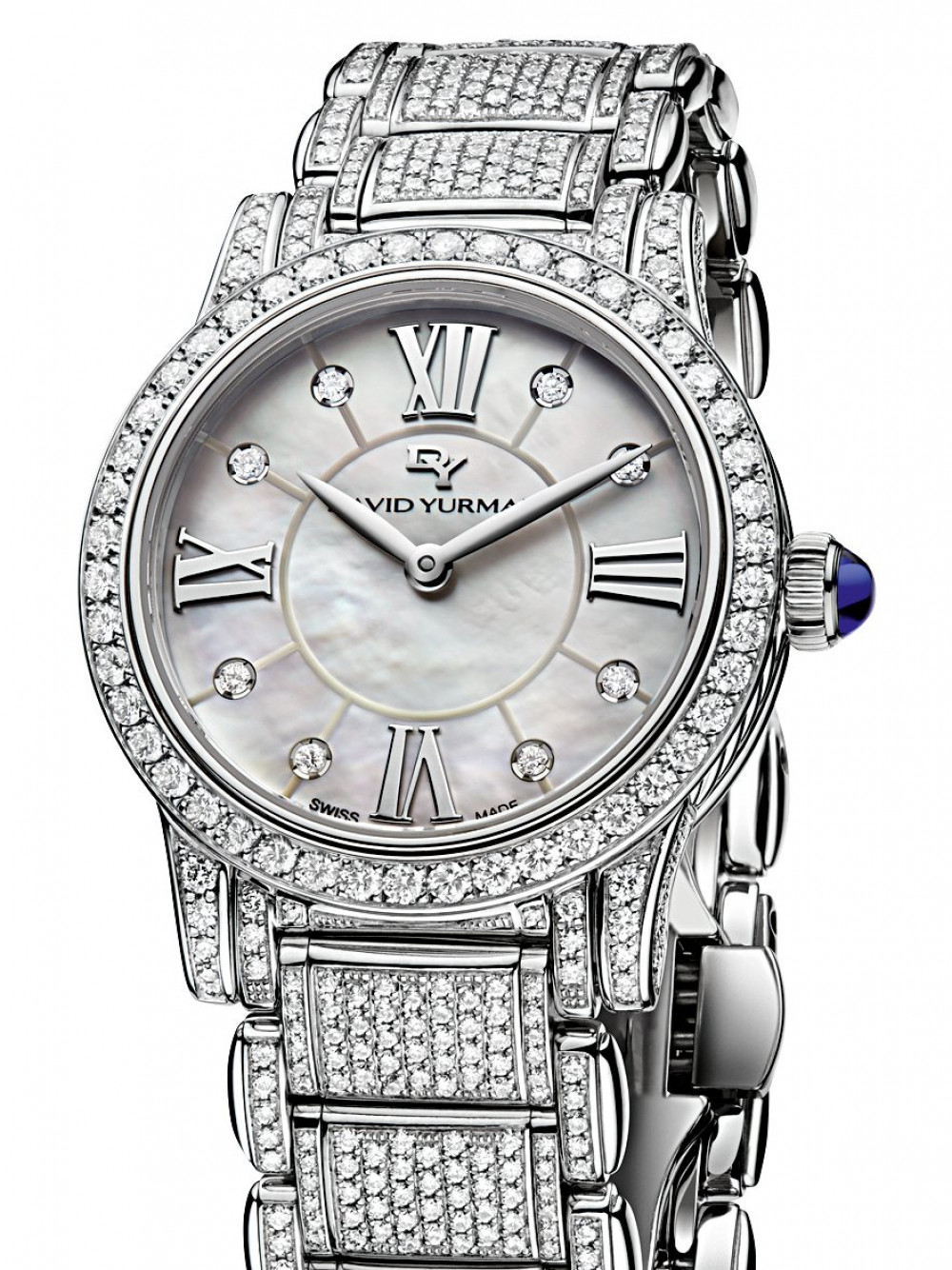 Zegarek firmy David Yurman, model The Classic High Jewelry